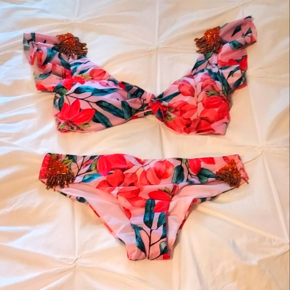 NEVER WORN Tropical Bikini